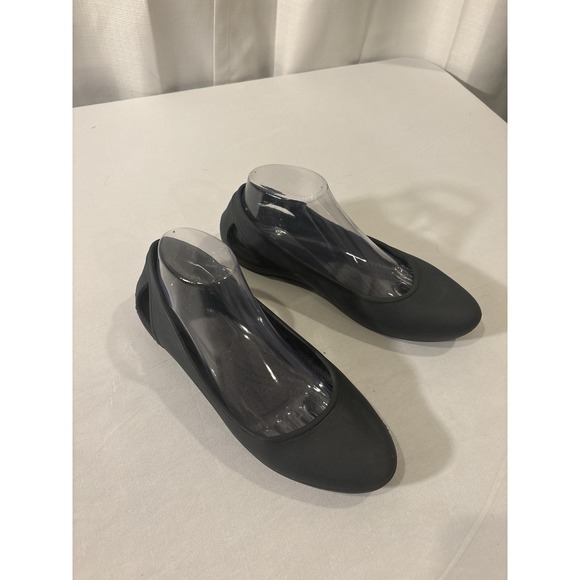 CROCS Shoes - Crocs Laura Ballet Flats Shoes Women's Black Comfort Slip Size 10